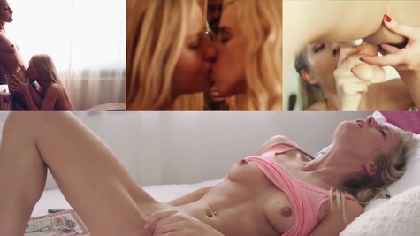 Keira, Laura Crystal in Sensual lesbian sex with gorgeous blonde and brunette Czech babes