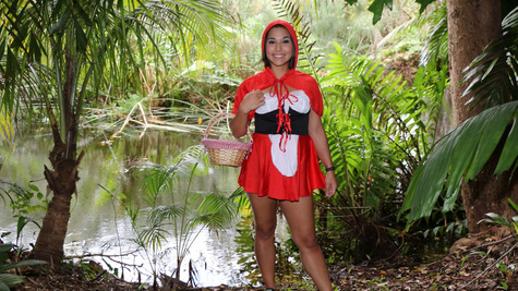 Penny Nichols in Tiny Red Riding Hood
